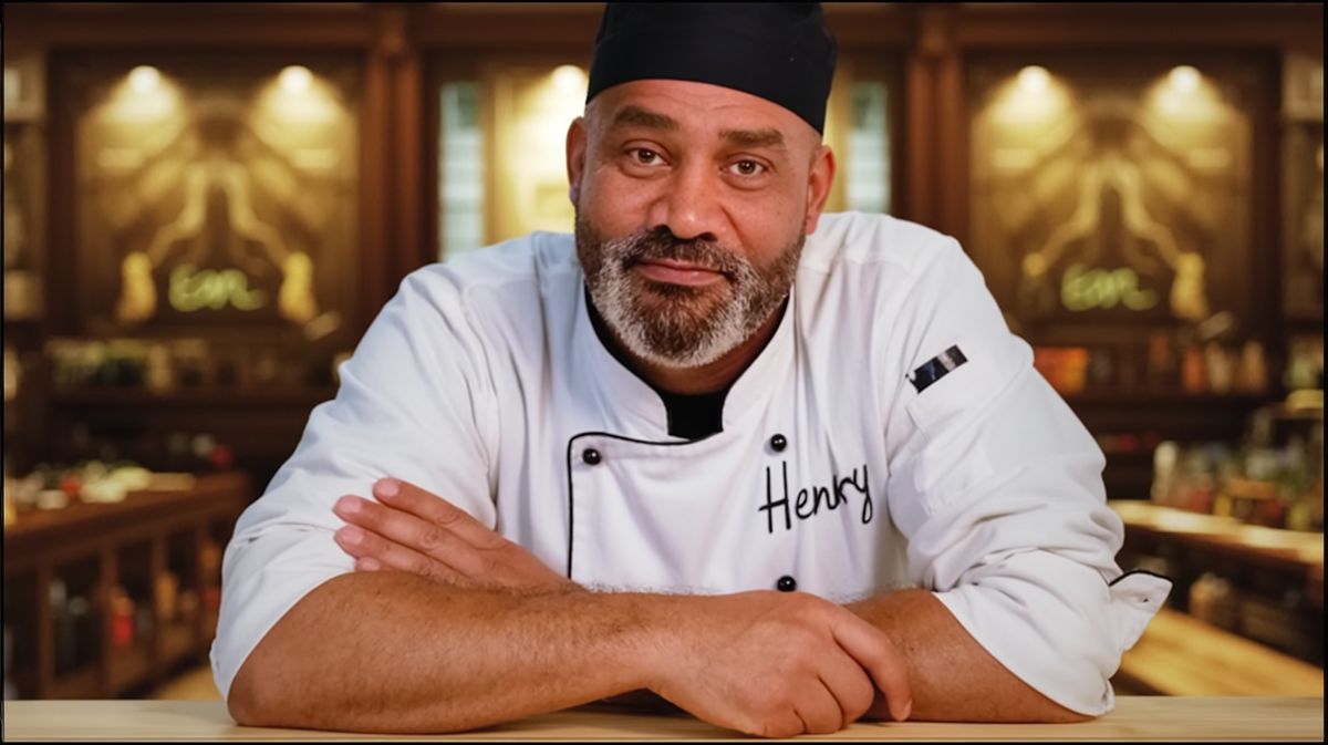 Henry Hunter Jr., professional baker and recipe author