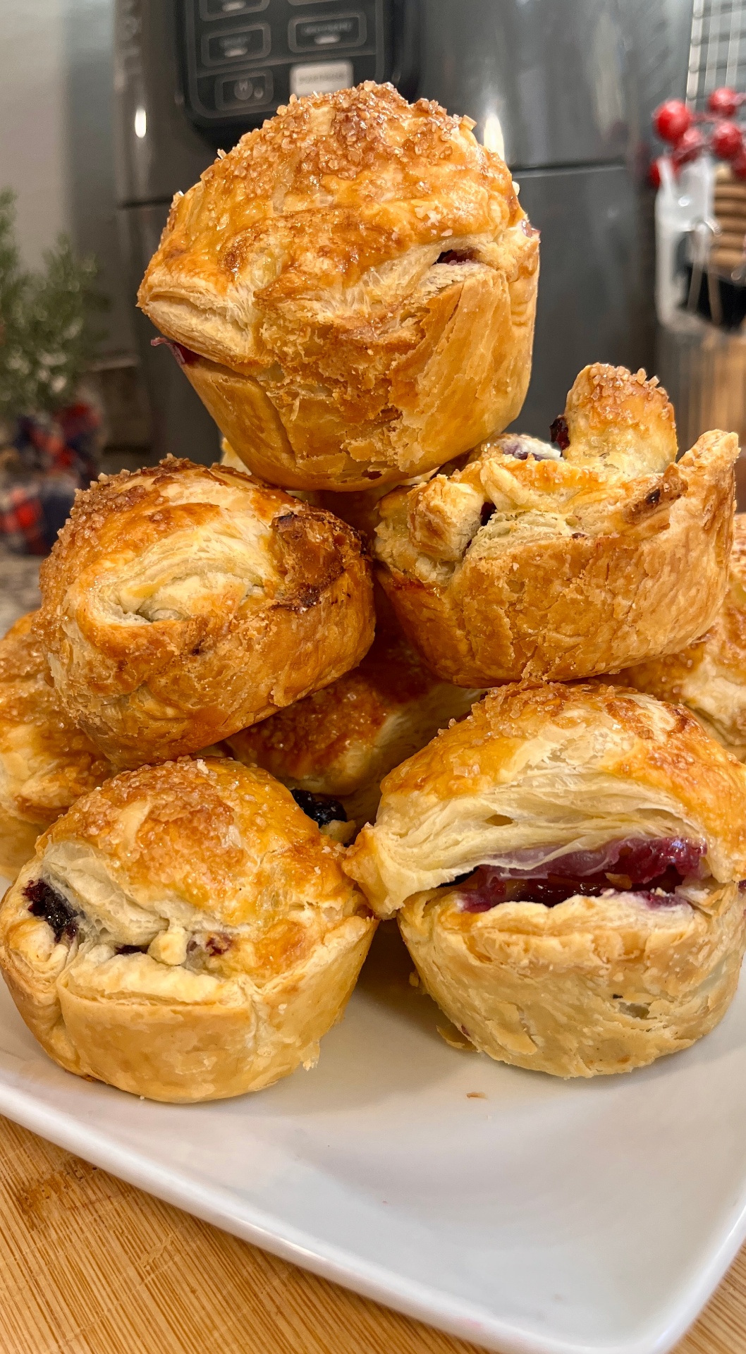 Blueberry Puff Pastry Hand Pies | Baking Great Bread at Home