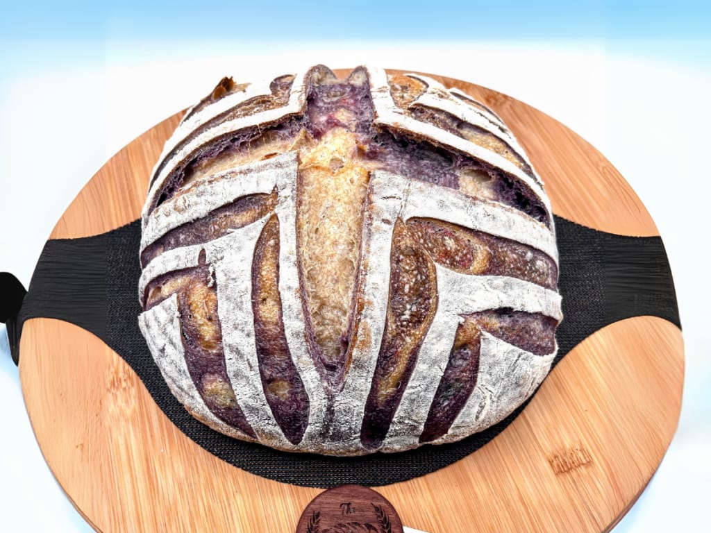 Marbled Bread (Yeasted)