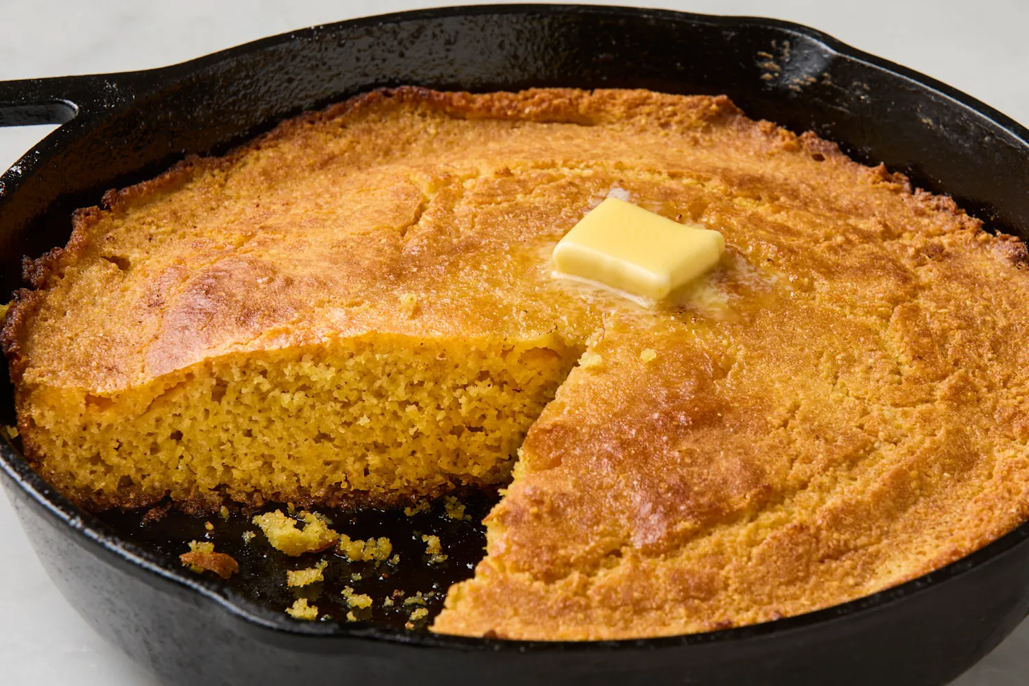 Classic Southern Skillet Cornbread | Baking Great Bread at Home