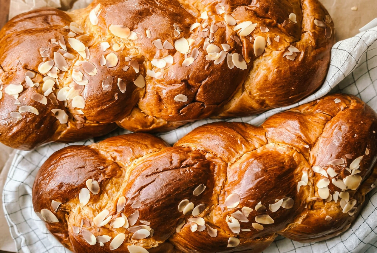 Tsoureki — Greek Easter Braid