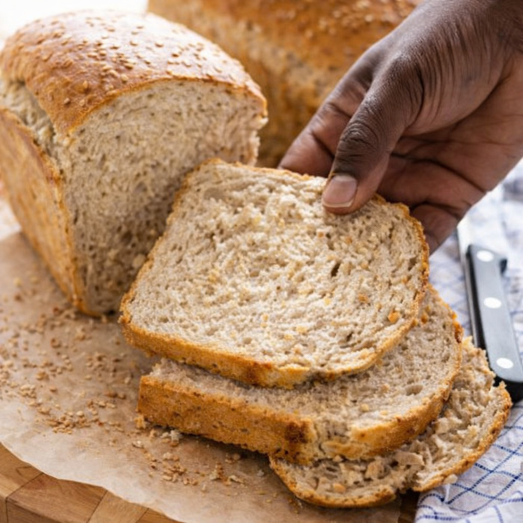 White Whole Wheat Sandwich Bread